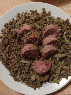 Foto di Cotechino con Lenticchie