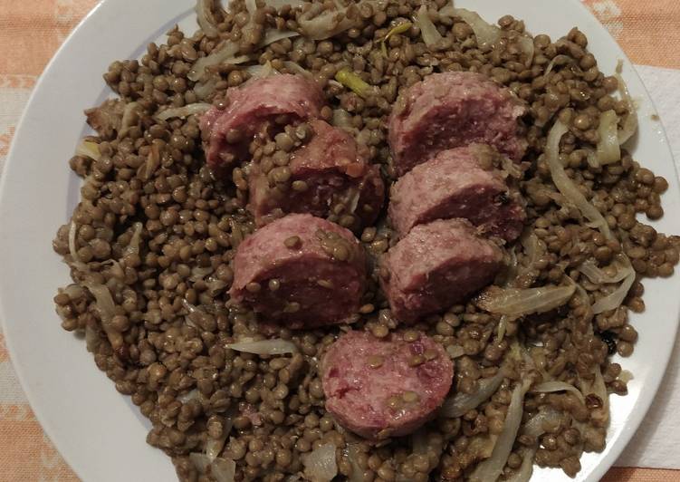 Cotechino con Lenticchie
