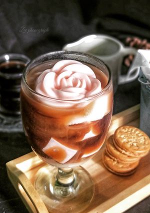Foto resep Es puding susu