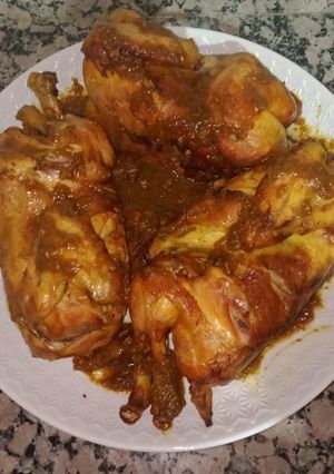 صورة لوصفة دجاج محمر