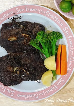 Hình của món Beefsteak (Bò bít tết).