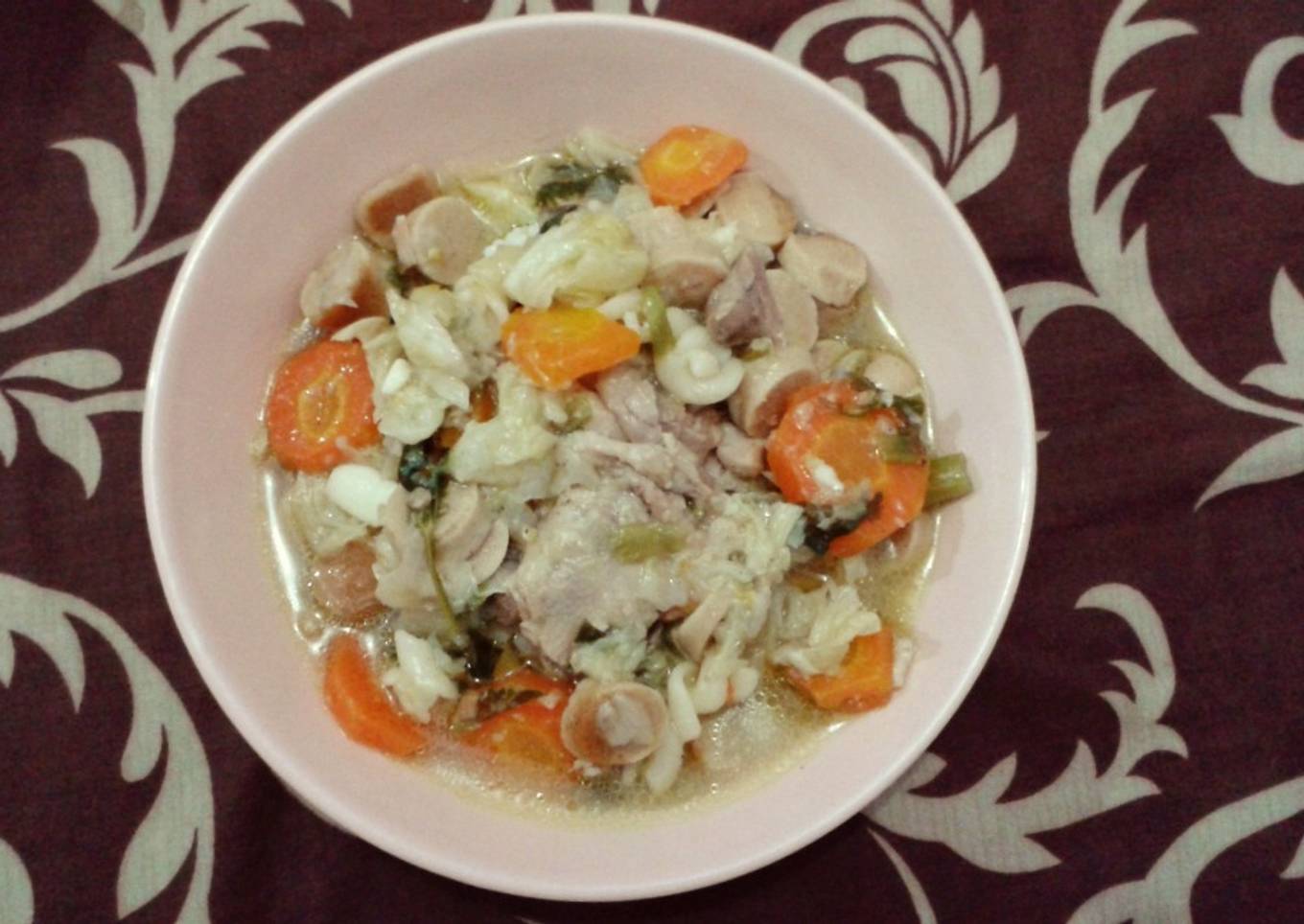 Sop Ayam Sehat Rasa Dalam ala Bella
