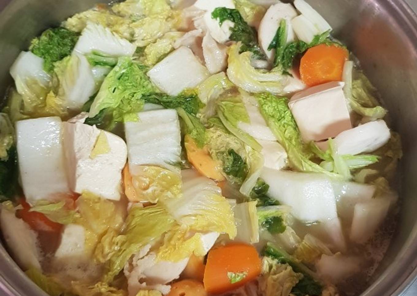 Sukiyaki with Pork Bone soup