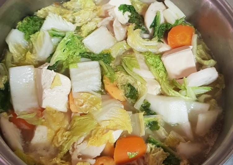 Resep Sukiyaki with Pork Bone soup, Menggugah Selera
