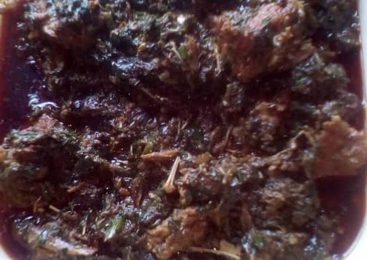 simple Afang soup Recipe | Quick to make Afang soup Perfect