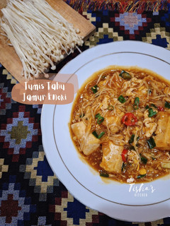 Foto resep 224. Tumis Tahu Jamur Enoki