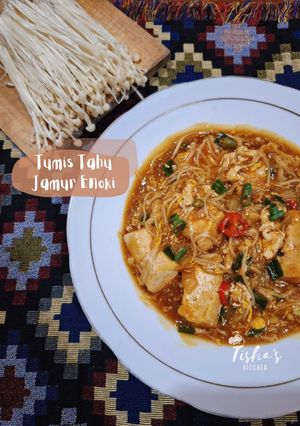 Foto resep 224. Tumis Tahu Jamur Enoki