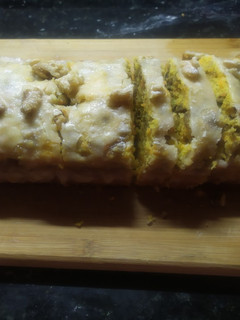 Una foto de Budín de zanahoria y nuez