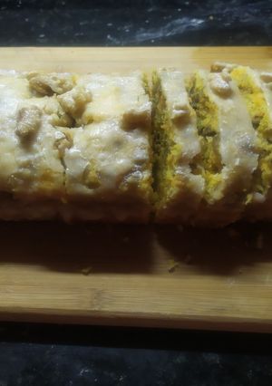 Una foto de Budín de zanahoria y nuez