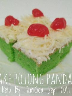 Foto resep Cake Potong Pandan 😋