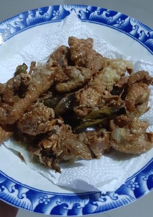 Foto resep Kulit ayam krispy.. ungkep tanpa air.. super praktiss