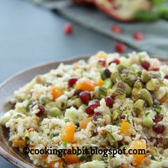 A picture of Cauliflower rice.