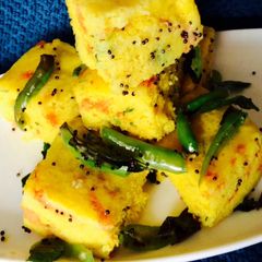 Quinoa Dhokla. A picture of Quinoa Dhokla..