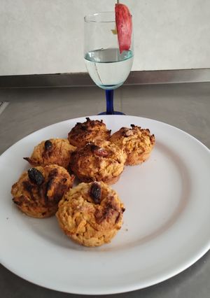 Una foto de Muffins de Avena y Zanahoria