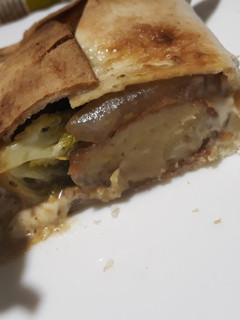 Una foto de Wrap de tofu