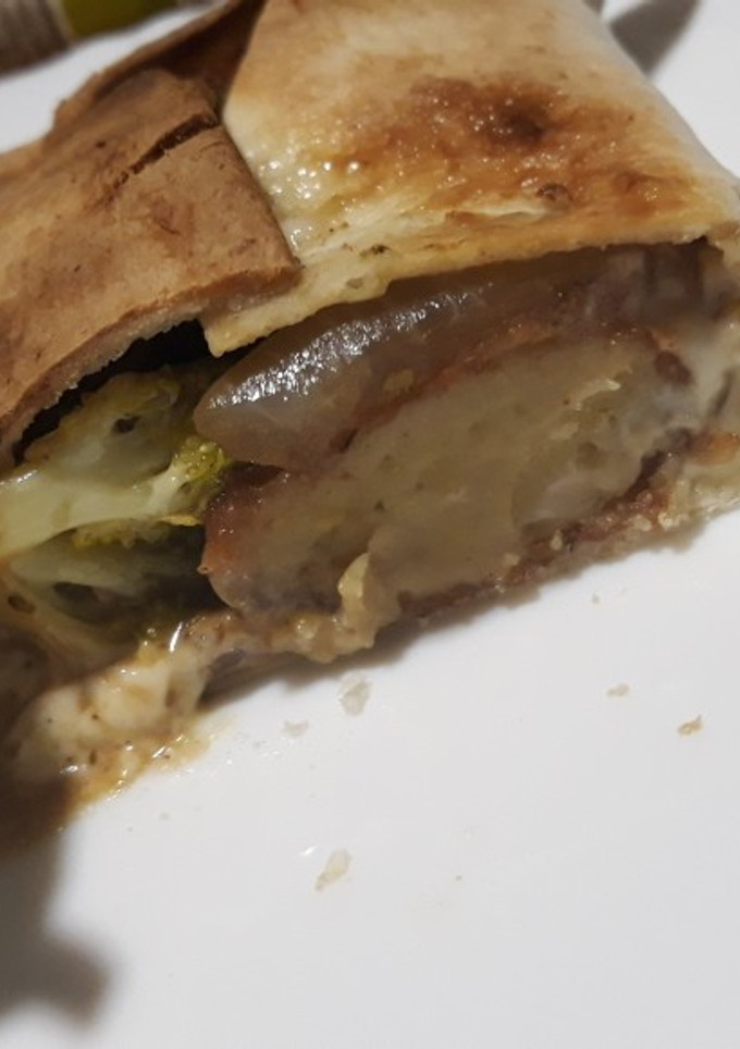 Una foto de Wrap de tofu