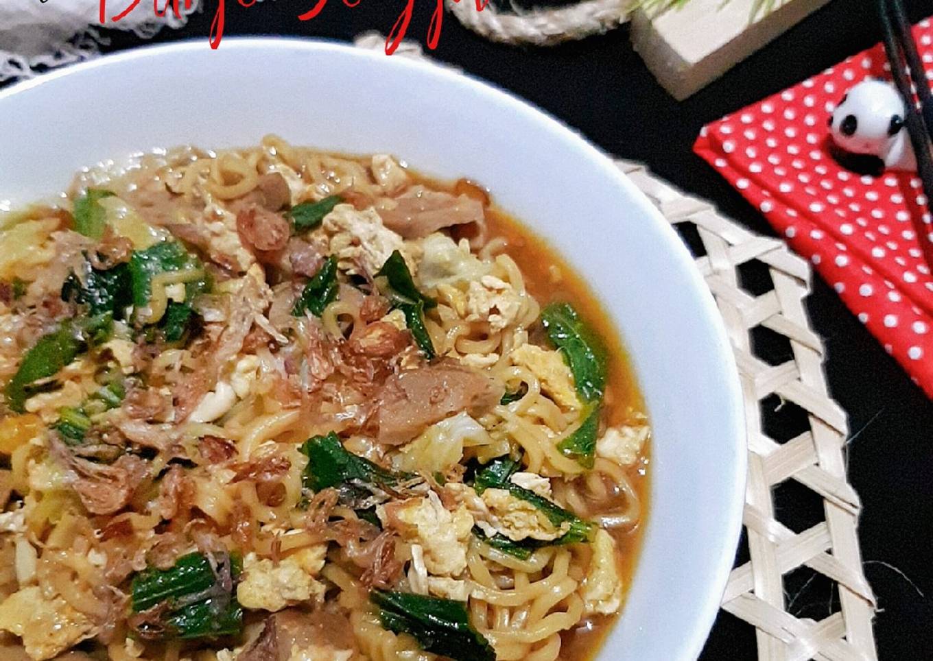 Mie Dok-dok ala Burjo Jogja