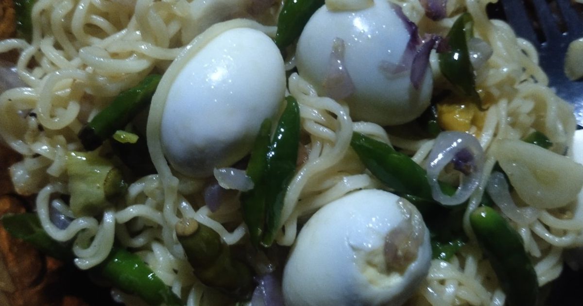 Mi Goreng cabai hijau