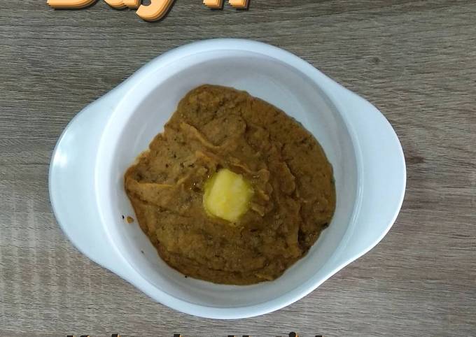Kabocha Hati Ayam mpasi menu lengkap 6 bulan