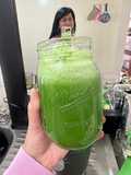 Jugo verde de 7 frutas y verduras