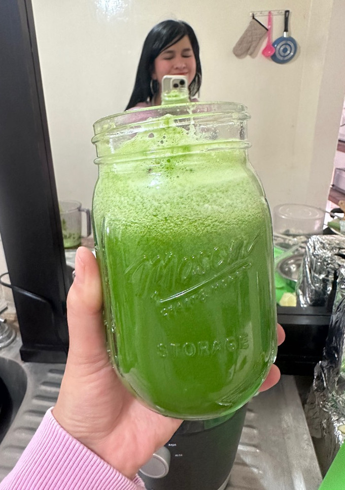 Una foto de Jugo verde de 7 frutas y verduras