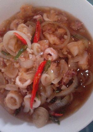 Foto resep Cumi Saus Tiram Ala Bunda Rafi