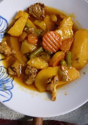 Foto principal de Patatas con verduras y mix de carne