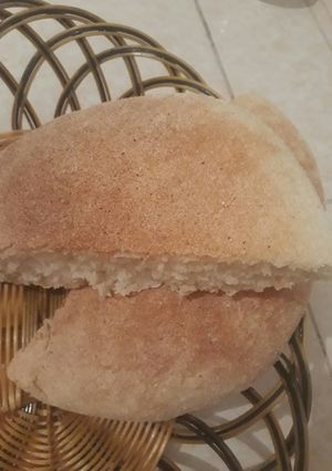 صورة لوصفة خبز الكوشة