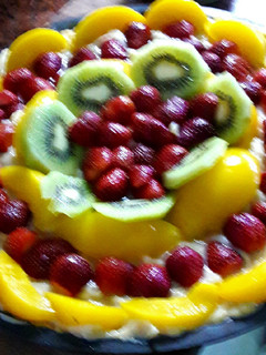 Una foto de Tarta de frutas