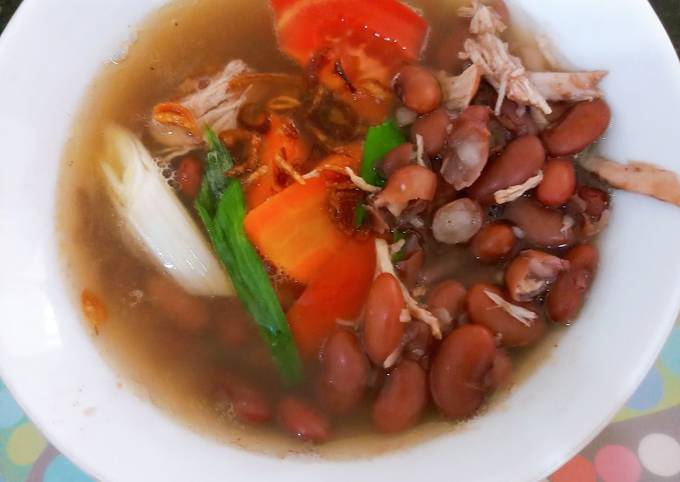 Brenebon Ayam, Soup kacang merah