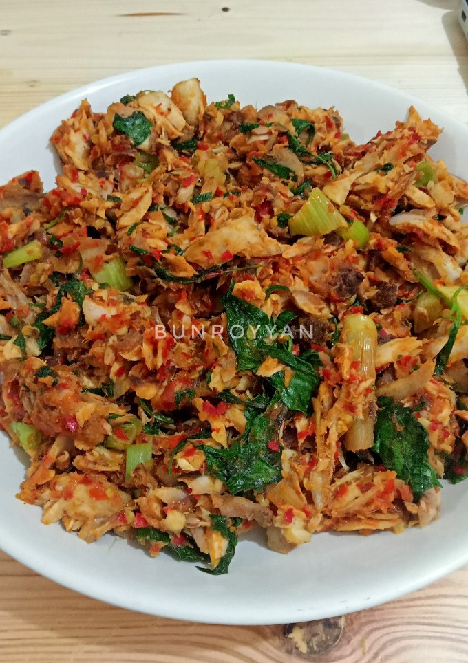 Foto resep Tongkol suir pedas