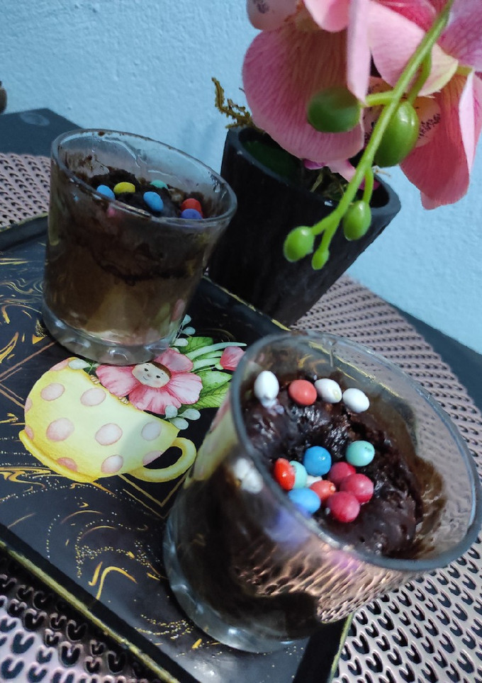 صورة لوصفة كيك الكؤوس🥧🍧 سريعة التحضير👌 بنة عظيمة😋