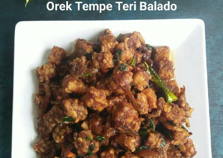 Orek Tempe Teri Balado