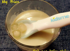 Hình của món Trà sữa trân châu cho bé.