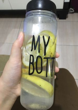 Foto resep Infused water (lemon)