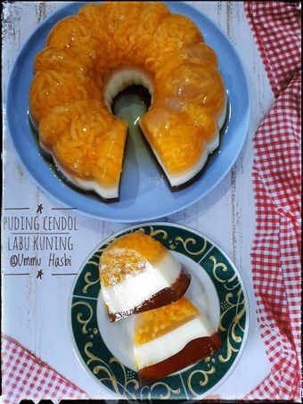 Langkah Gampang Membuat Resep Puding Cendol Labu Kuning yang Bikin Ngiler Anti Ribet, Bikin Ngiler