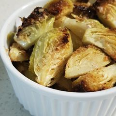 Baked Brussel Sprout A picture of Baked Brussel Sprout.