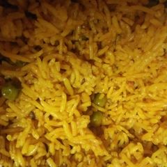 Peas pulao A picture of Peas pulao.