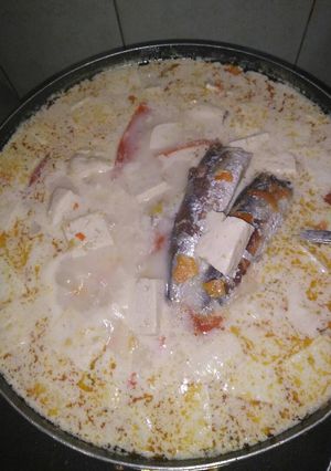 Foto resep Pindang tahu masak santan simple