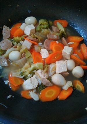 Foto resep Capcay kuah