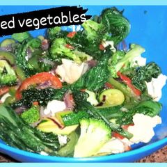 A picture of Fried vegetables.