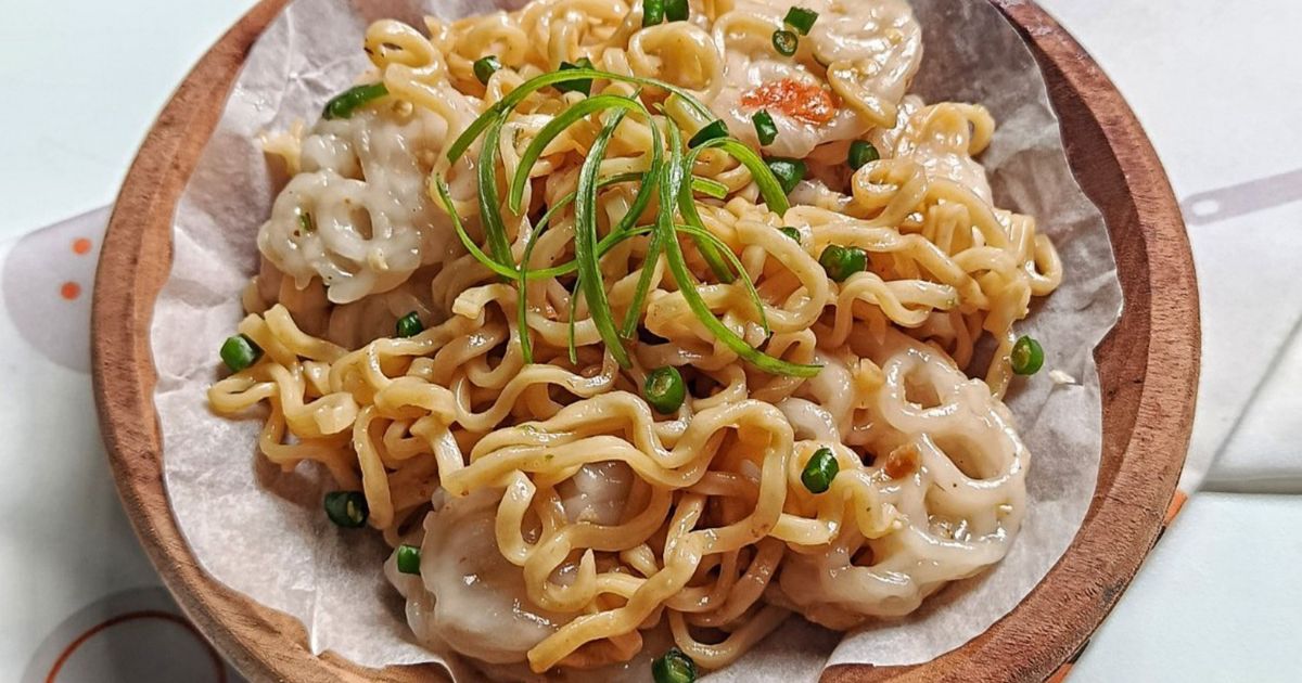 Seblak Cobek Campur Mie Goreng