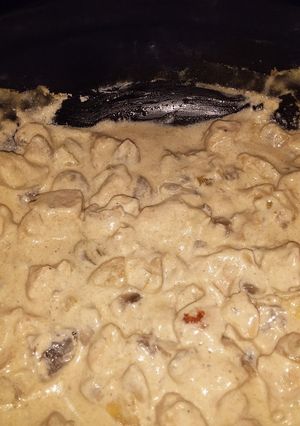 Bolgár Pile S Gebi- csirke gombamártásban recept fotója