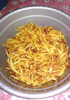 Foto resep Kentang kering pedas manis