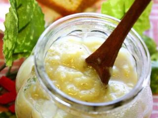 6 Minute Sugar-free Salted Banana Jam in the Microwave