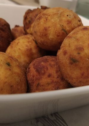 Une photo de Croquette épinards et feta