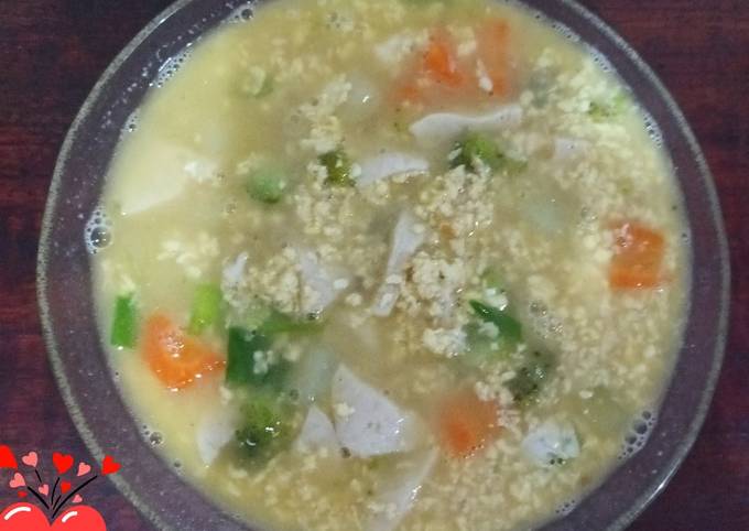 Resep Mpasi 1y Sup Bakso Udang Oleh Laras Zanella Cookpad