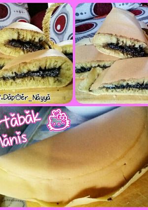 Foto resep Martabak manis isi coklat (teflon)