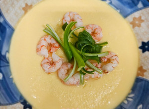 蝦仁蒸蛋 的食譜成品照片