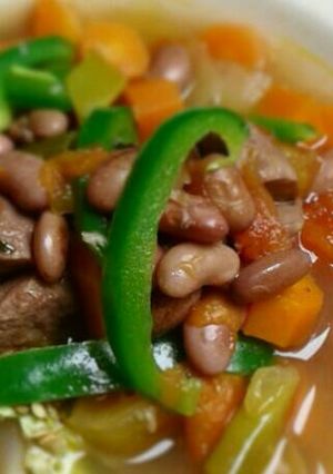 Foto resep Sop Kacang Merah Segeerr Pedas